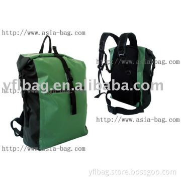 Green Waterproof Backpack 100% Waterproof From Sealock Outdoor Gear